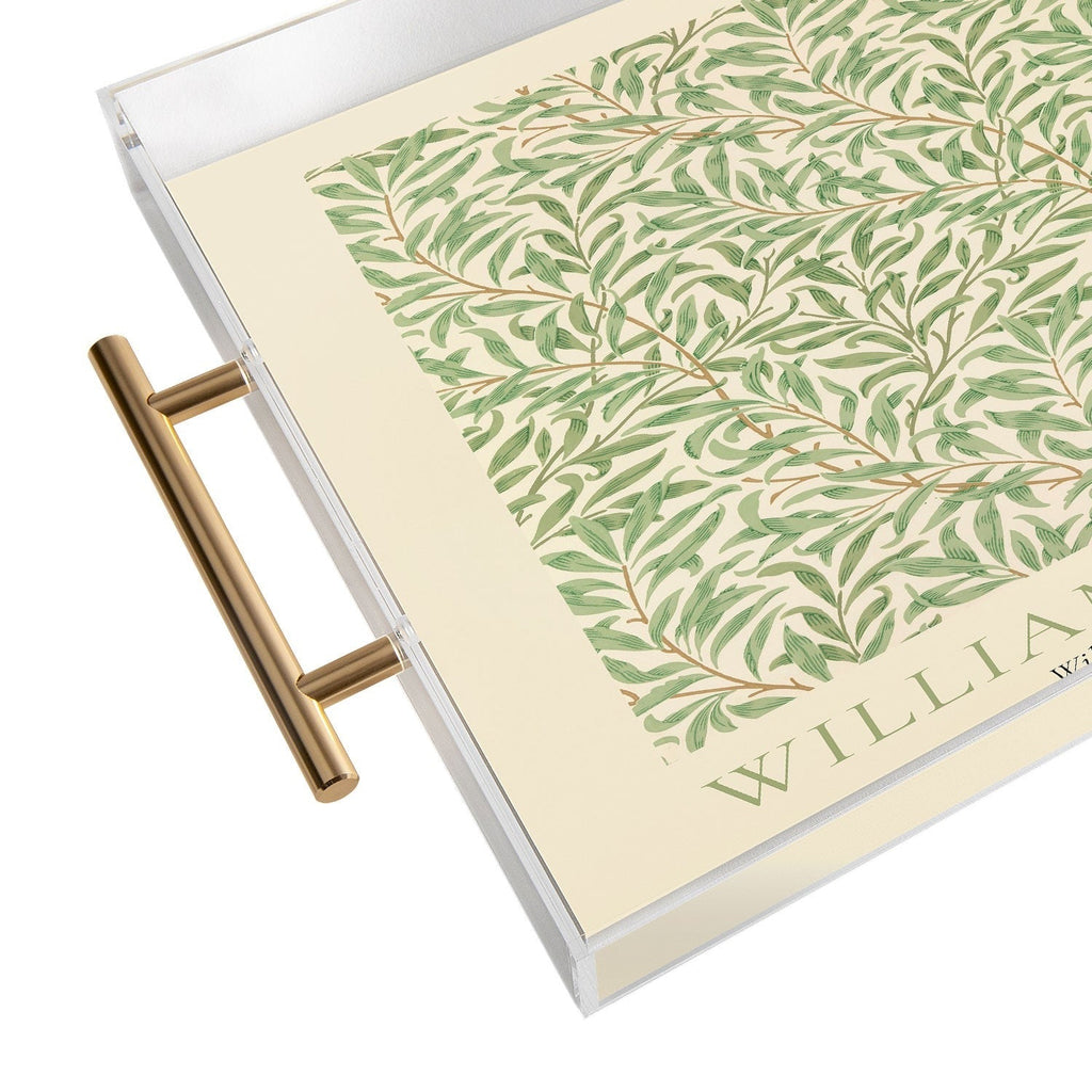 DENY Designs William Morris Willow Bough 1887 Acrylic Tray