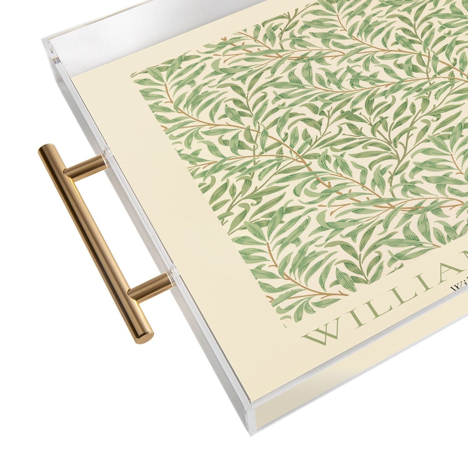 DENY Designs William Morris Willow Bough 1887 Acrylic Tray