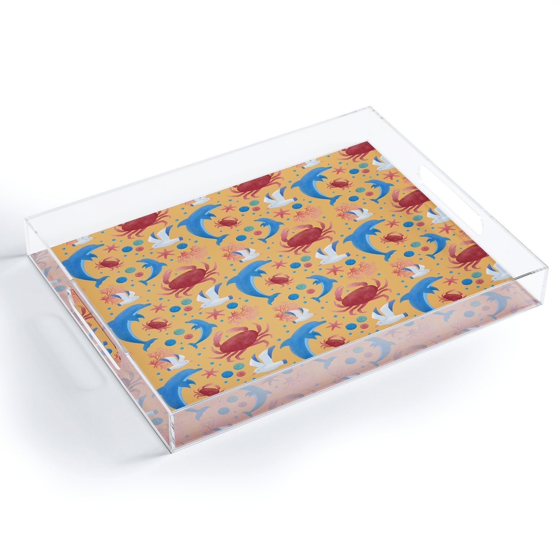 Seta Zakian Sailing Sealife yellow Acrylic Tray