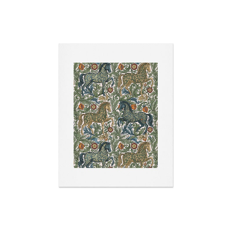 Marta Barragan Camarasa Renaissance Horse Garden Art Print