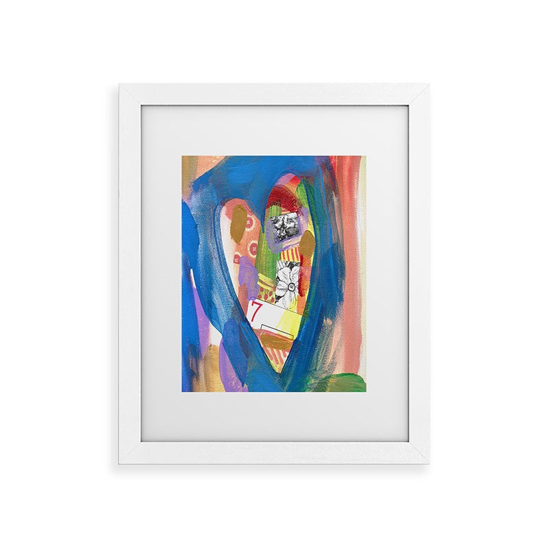 Natalie Baca Lucky in Love Framed Art Print