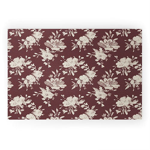 Marta Barragan Camarasa Antique Petal Romance Welcome Mat