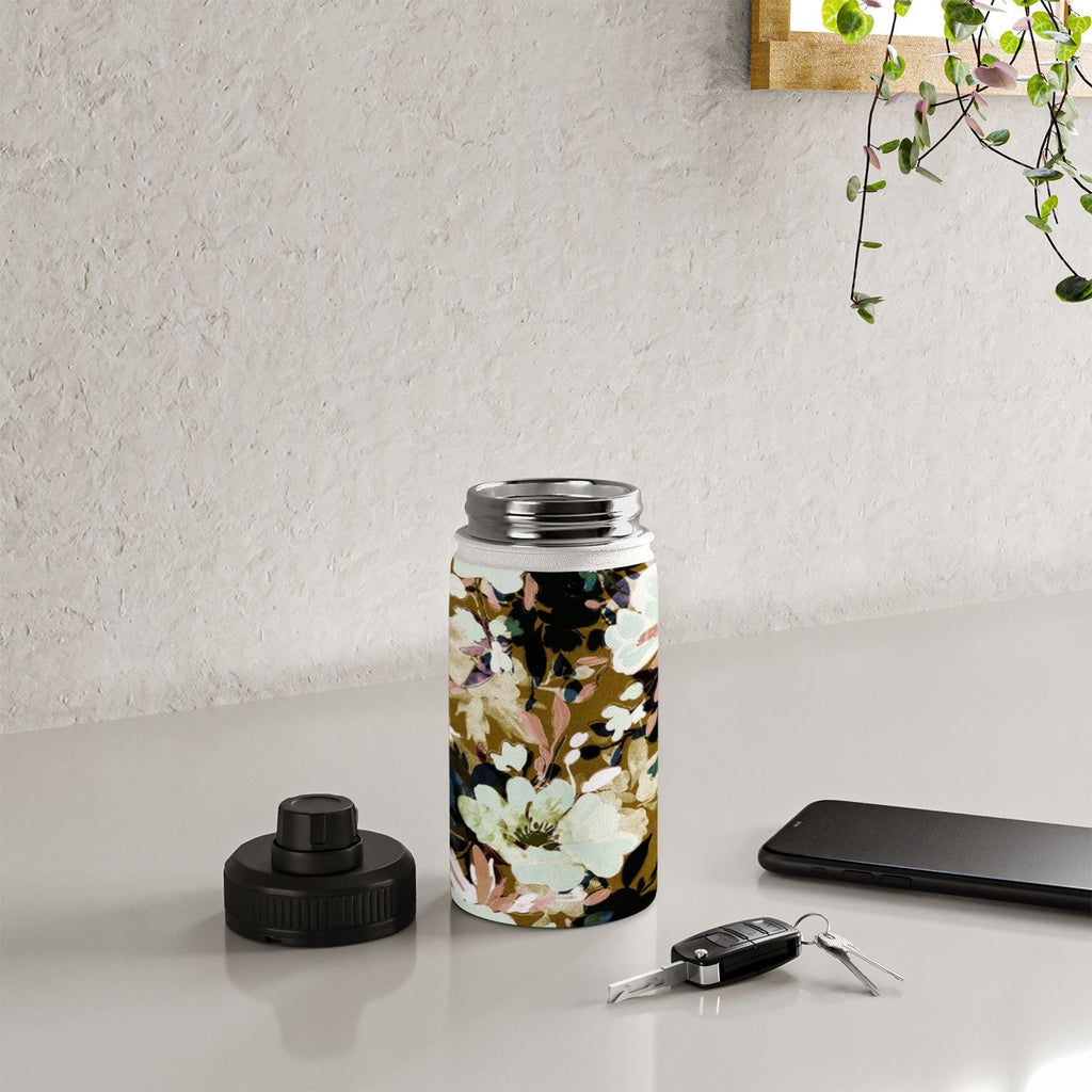 Marta Barragan Camarasa Romantic Floral Fusion Water Bottle