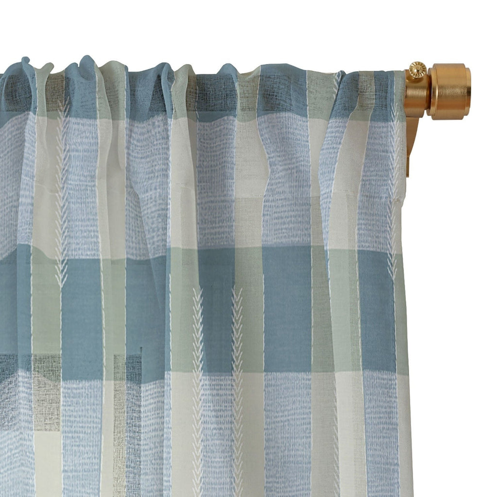 Marta Barragan Camarasa Country Style Checks Sheer Non Repeat