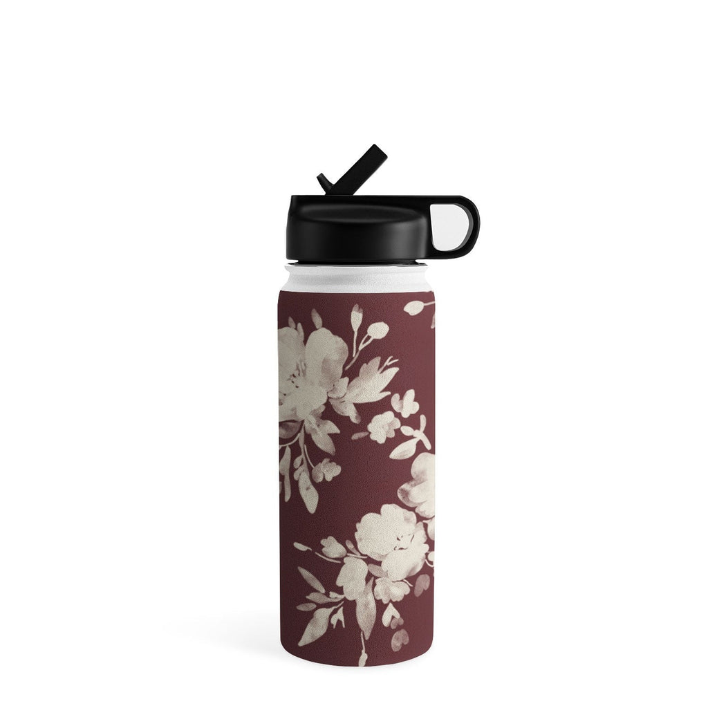 Marta Barragan Camarasa Antique Petal Romance Water Bottle