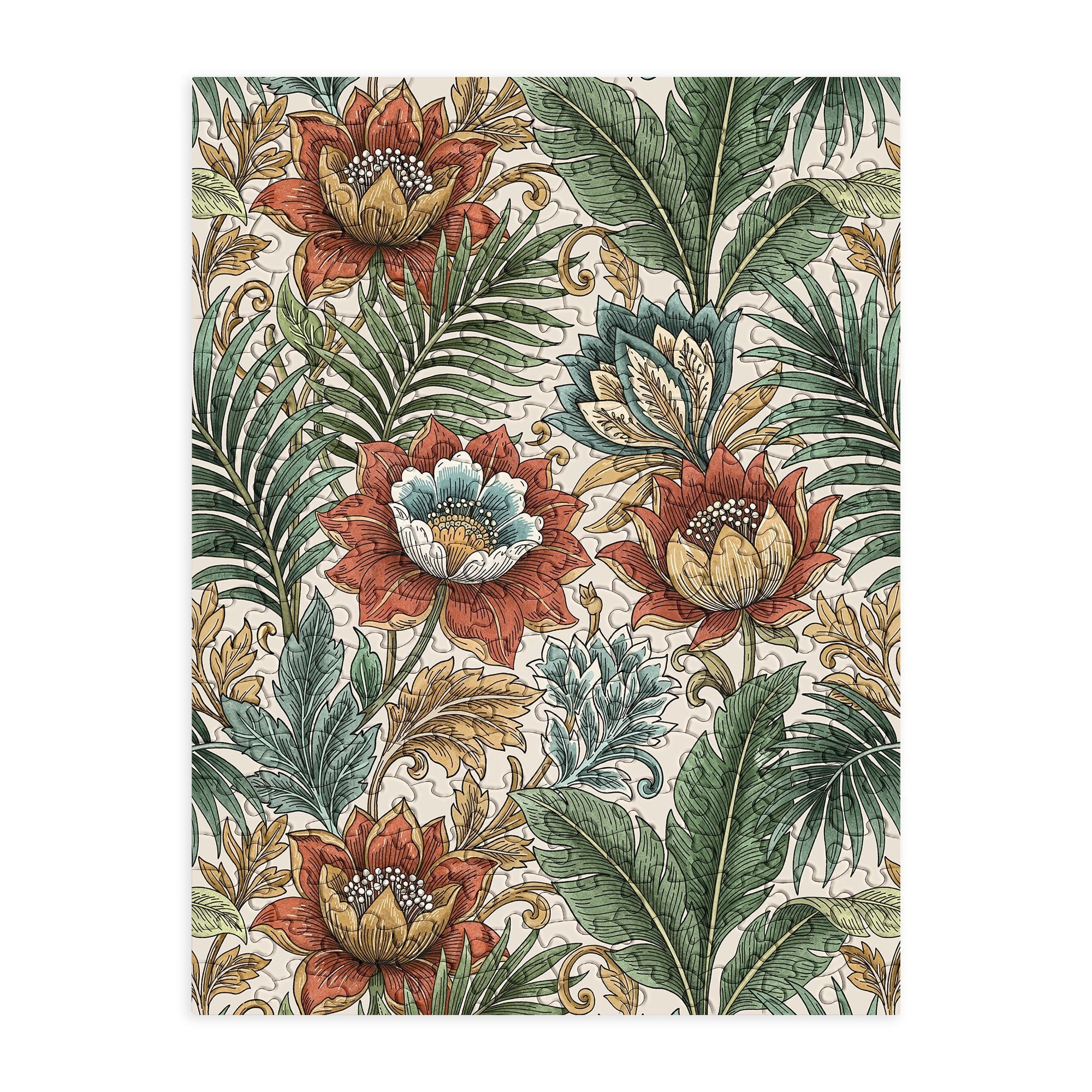 Marta Barragan Camarasa Retro Jungle Garden Puzzle