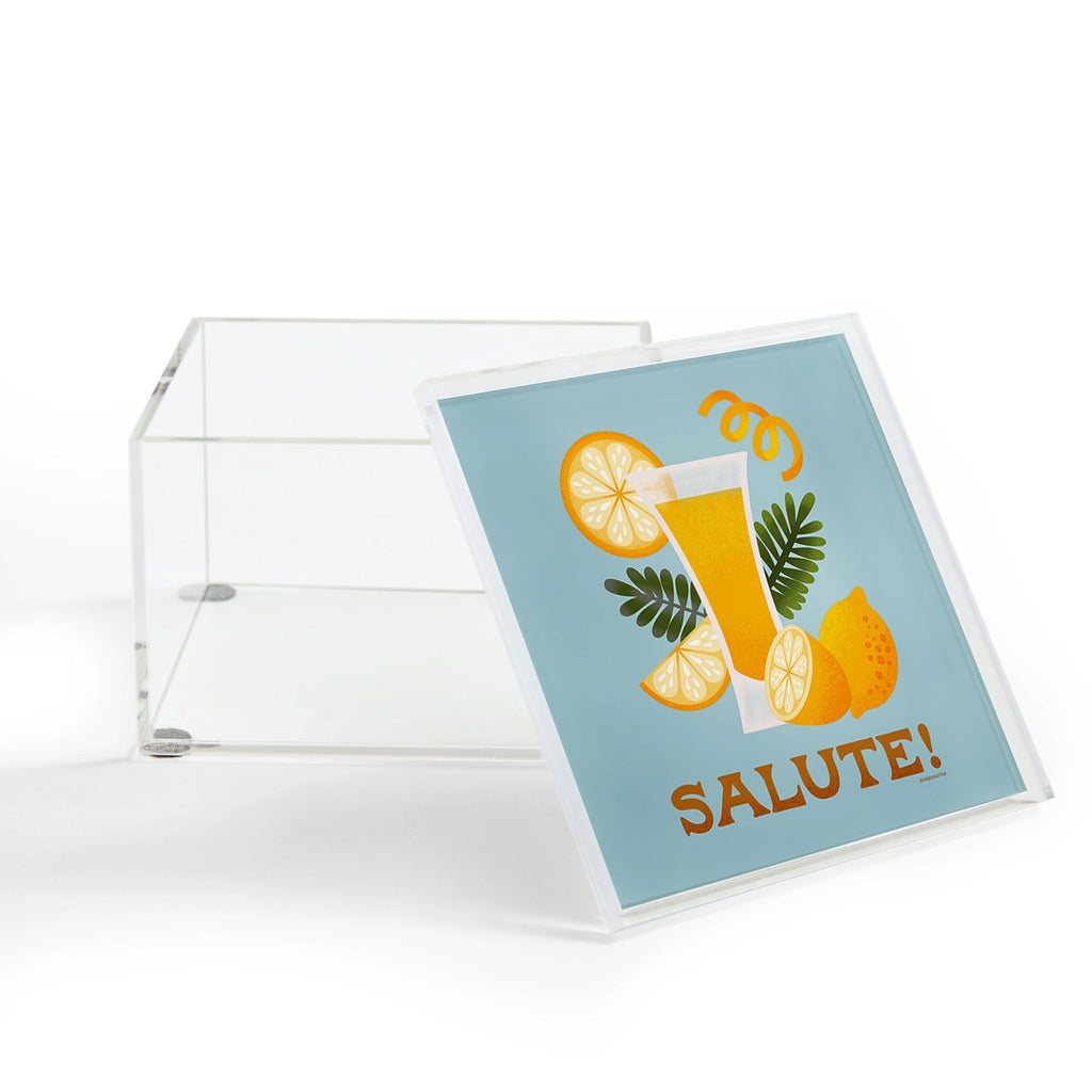 Jessica Molina Limoncello Cocktail Acrylic Box