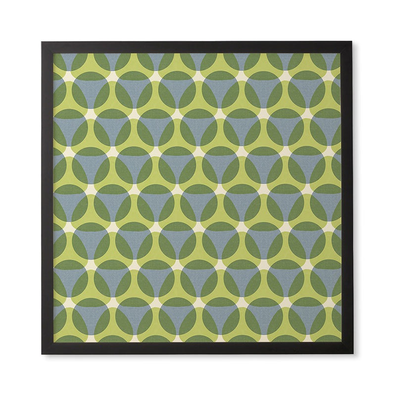 Marta Barragan Camarasa Stylish Retro Circle Framed Wall Art