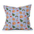 Love_Ryming Christmas Cookies Outdoor Throw Pillow