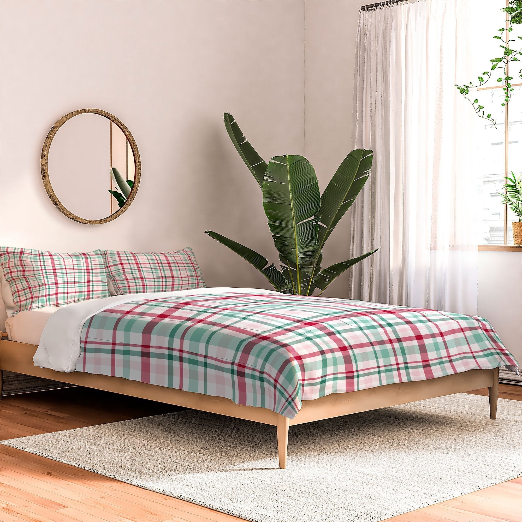 Lisa Argyropoulos Merry Vintage Plaid Comforter