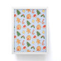 Love_Ryming Christmas Cookies Framed Mini Art Print