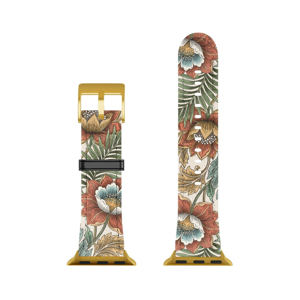 Marta Barragan Camarasa Retro Jungle Garden Apple Watch Band