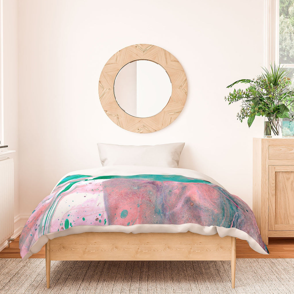 83 Oranges Another Worldly Duvet Cover