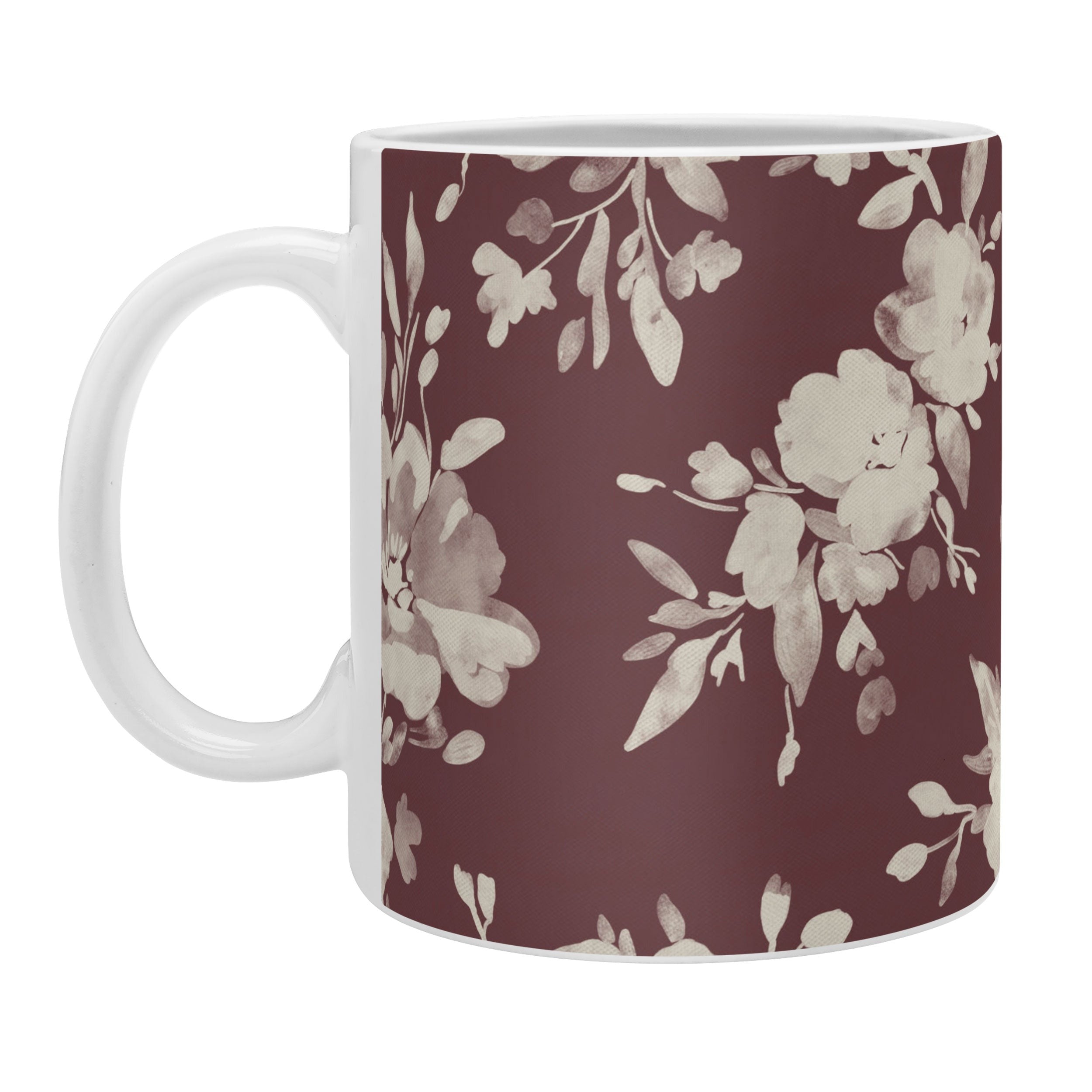 Marta Barragan Camarasa Antique Petal Romance Coffee Mug