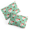Design by Spark Sporty Football Santa Holiday Pillow Shams