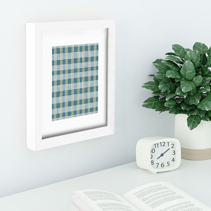Marta Barragan Camarasa Country Style Checks Recessed Framing Rectangle