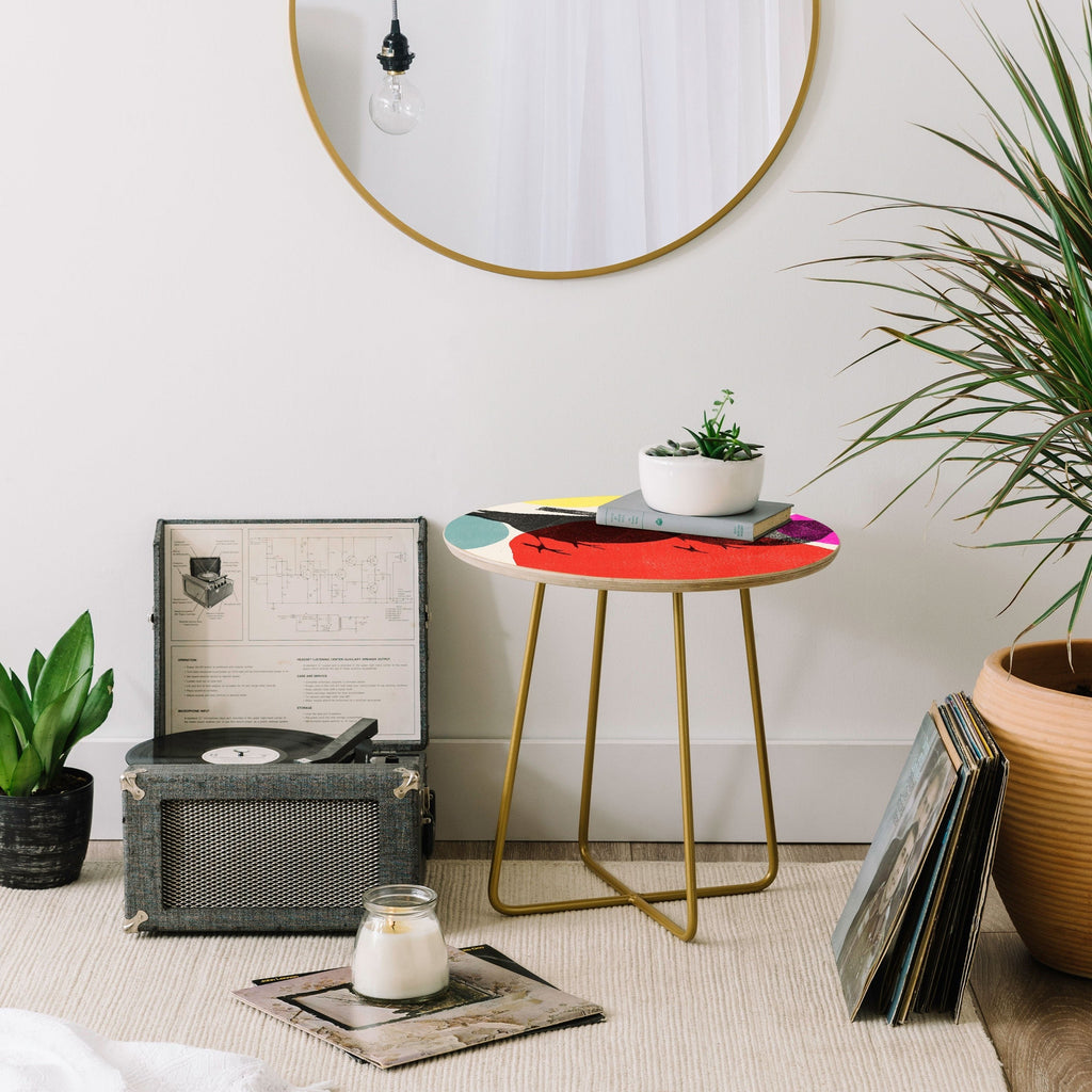 Garima Dhawan wild 2d Round Side Table