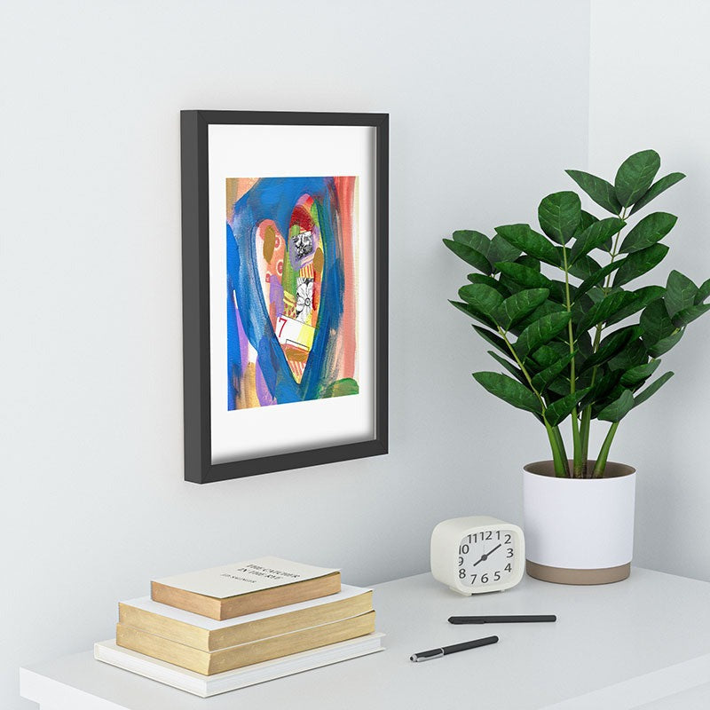 Natalie Baca Lucky in Love Recessed Framing Rectangle