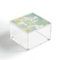 Gabriela Fuente Emma Floral Mint Acrylic Box