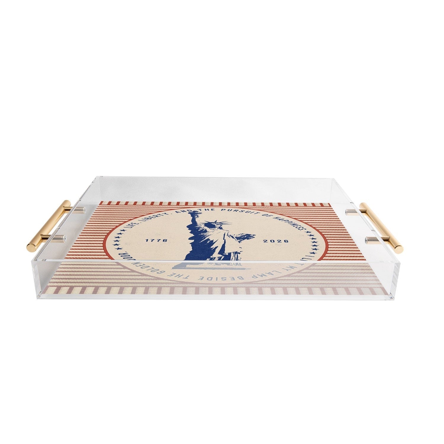 DENY Designs Life Liberty Acrylic Tray