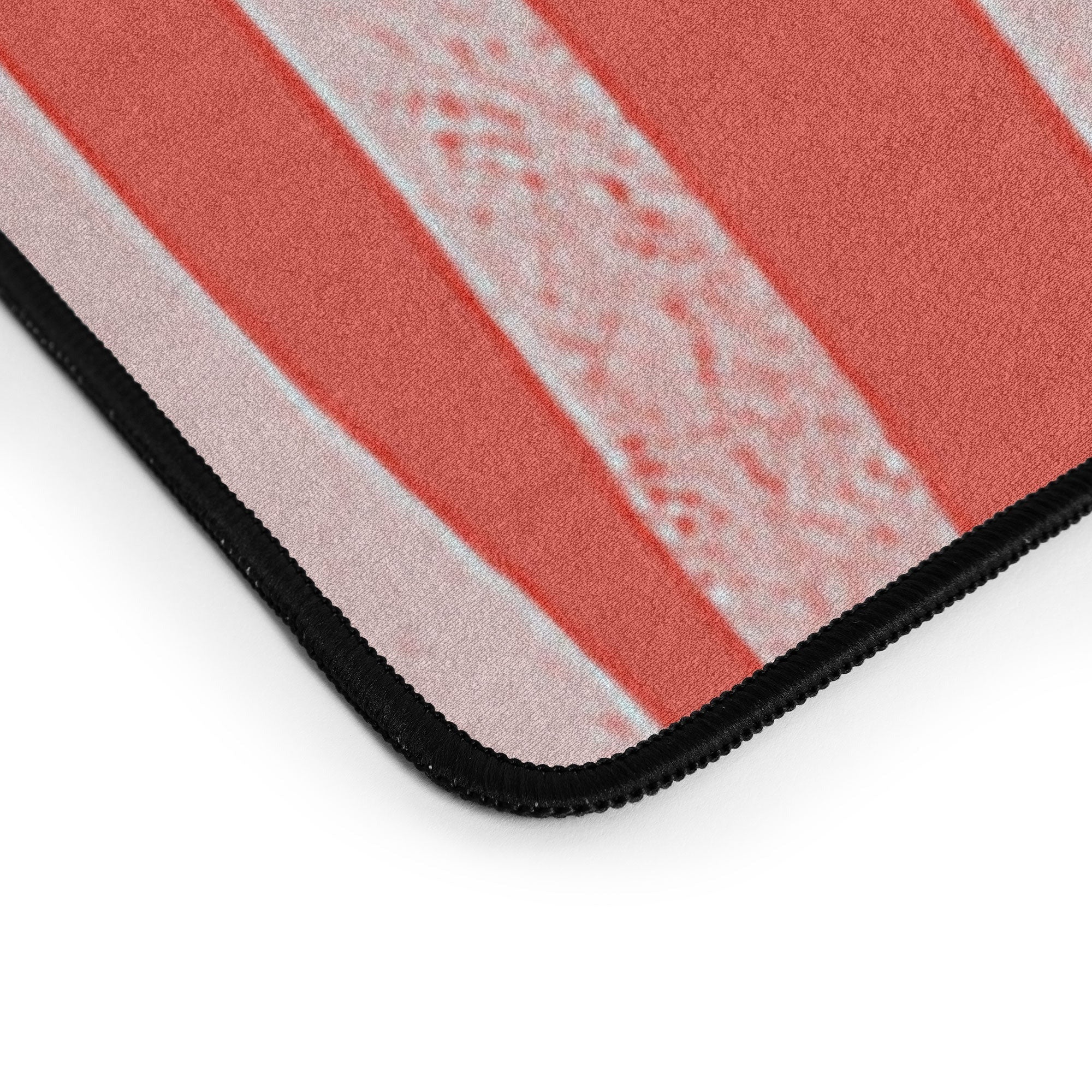 Avenie BR Red Zebra Stripe Desk Mat