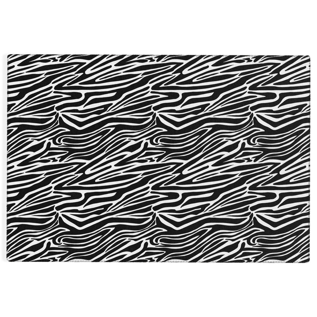 Jennifer Labre Wild Zebra Outdoor Rug