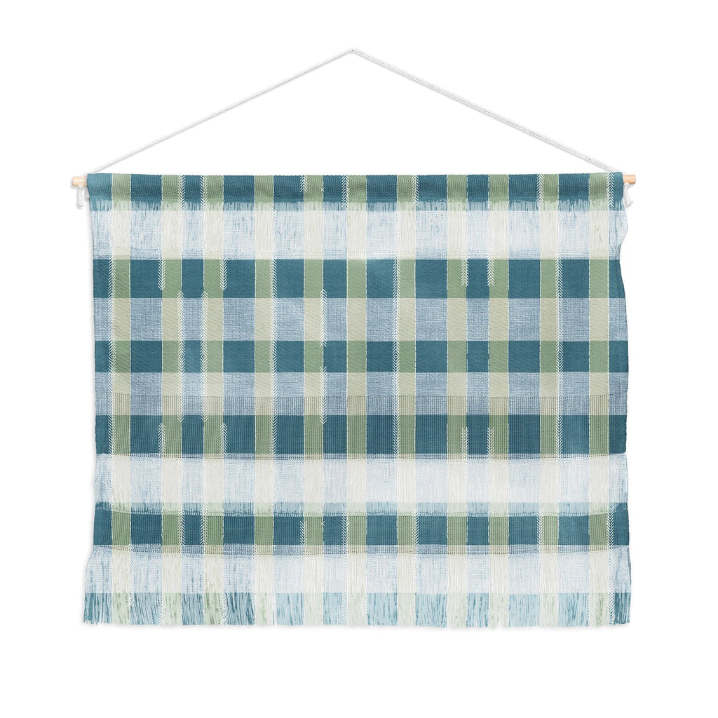 Marta Barragan Camarasa Country Style Checks Wall Hanging Landscape