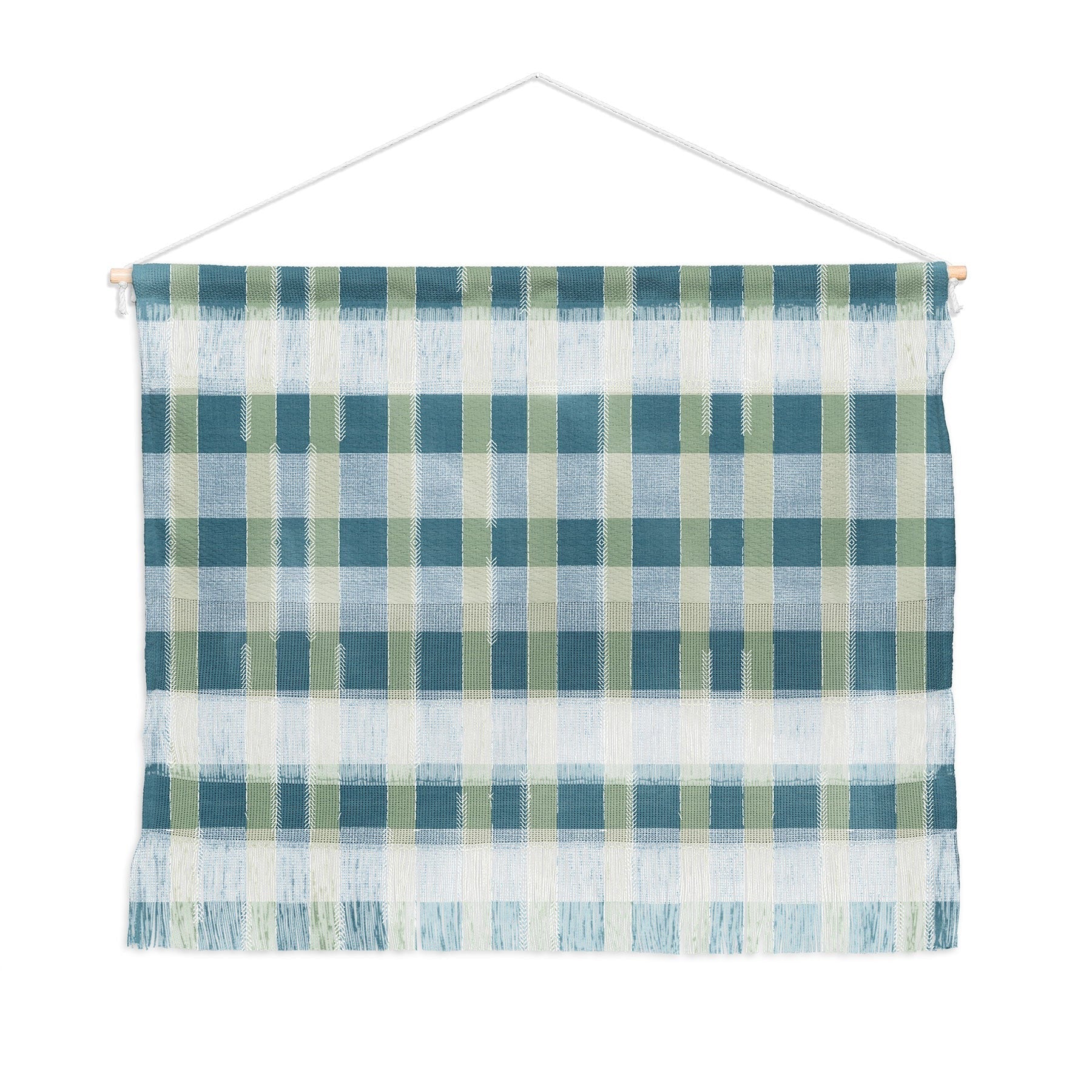 Marta Barragan Camarasa Country Style Checks Wall Hanging Landscape