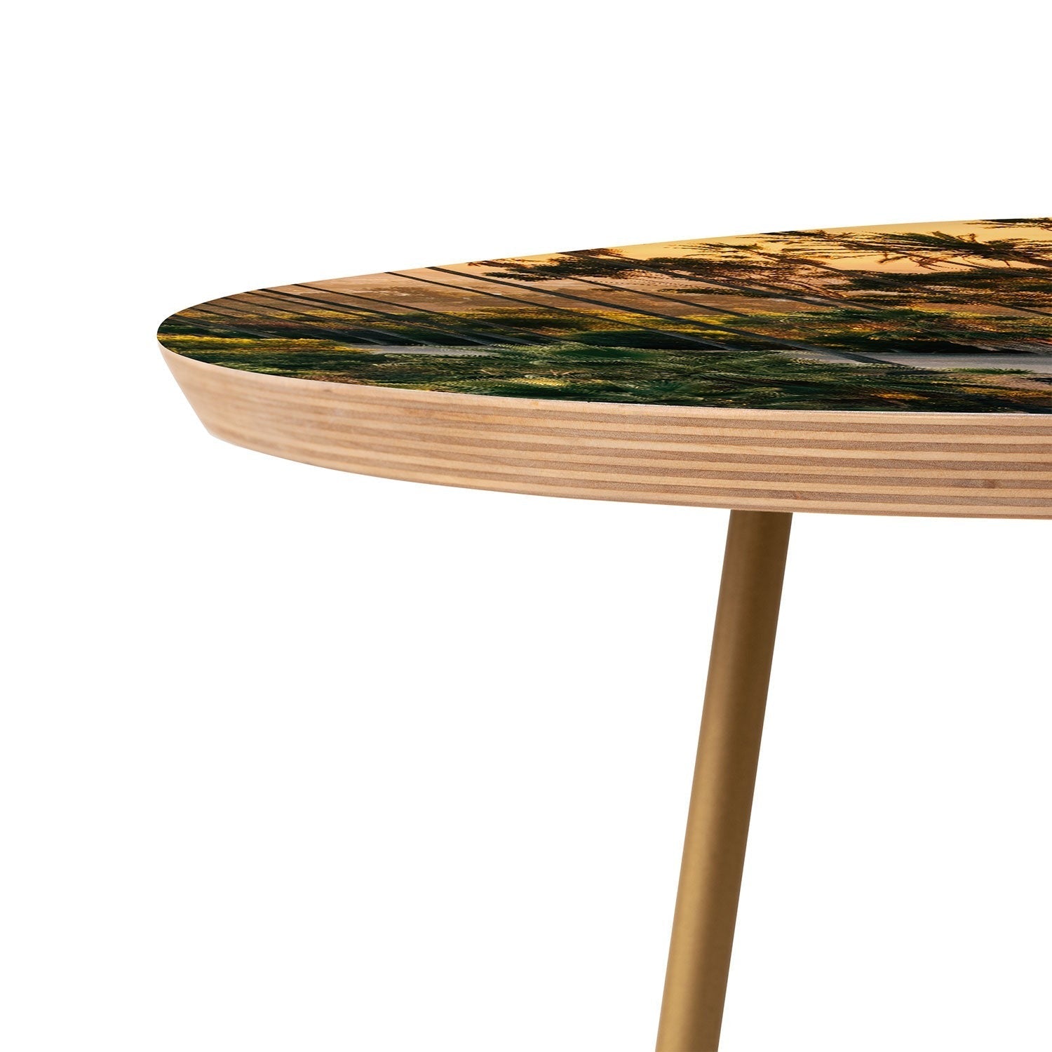 Gal Design Sunset Blvd Round Side Table