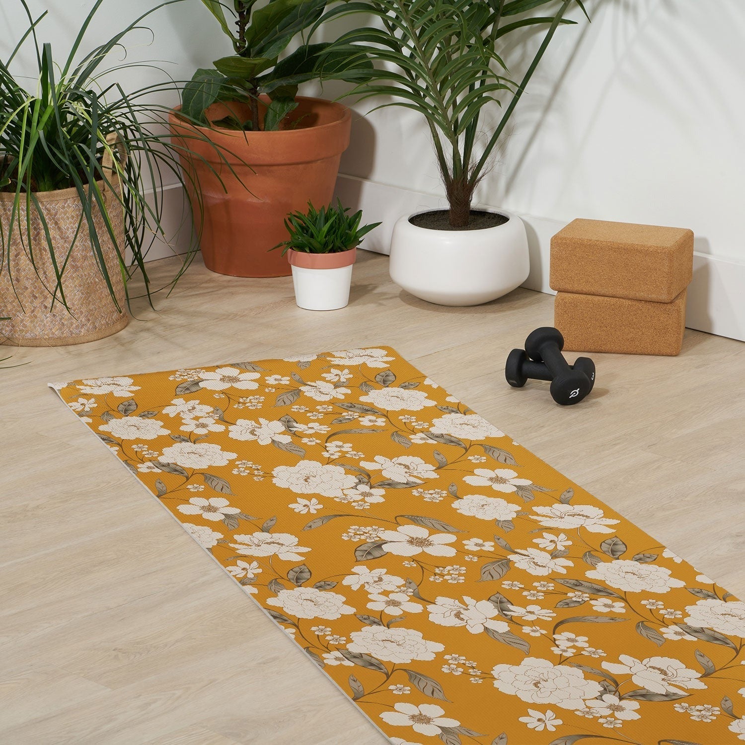 Gabriela Fuente Roberta Sunflower Yoga Mat