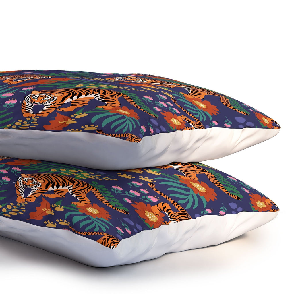 Design by Spark Tiger of the Glorious Jungle Pillow Shams