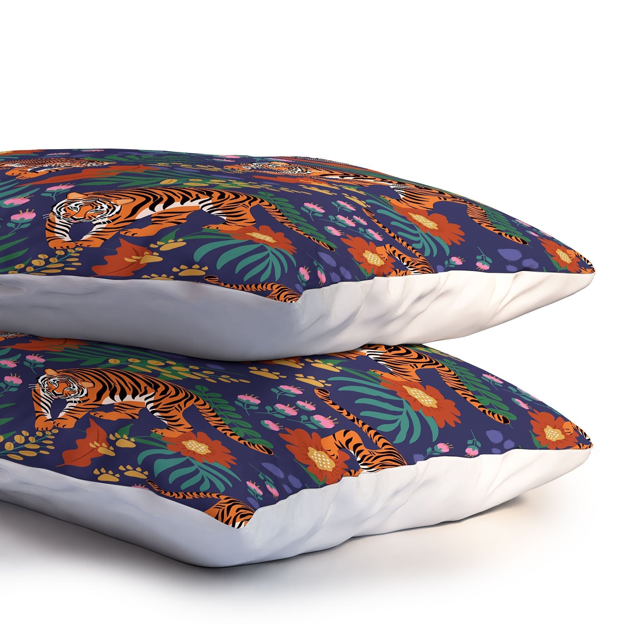 Design by Spark Tiger of the Glorious Jungle Pillow Shams