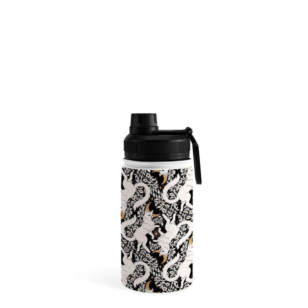 Avenie Celestial Cats Gold Water Bottle