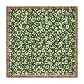 Avenie BR Cheetah Print In Green Square Tray