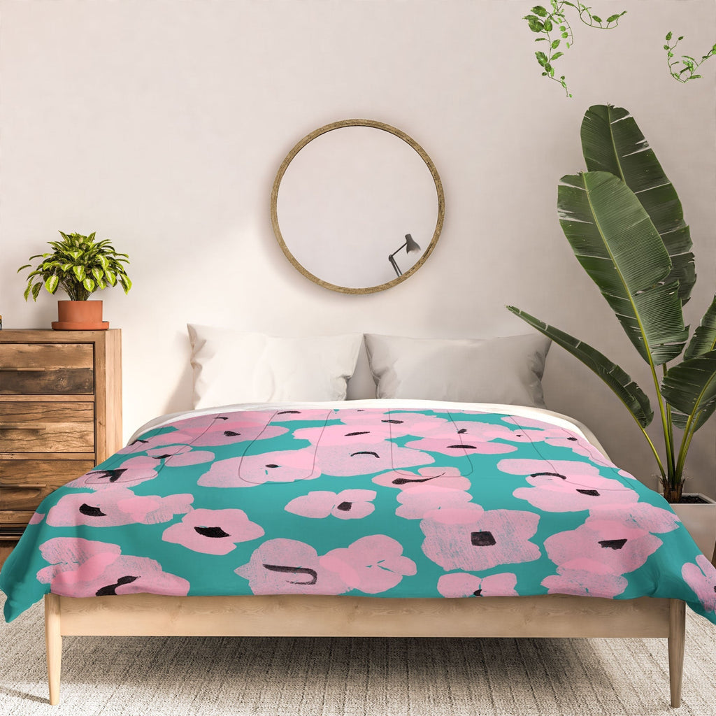 Garima Dhawan hydrangea 14 Comforter