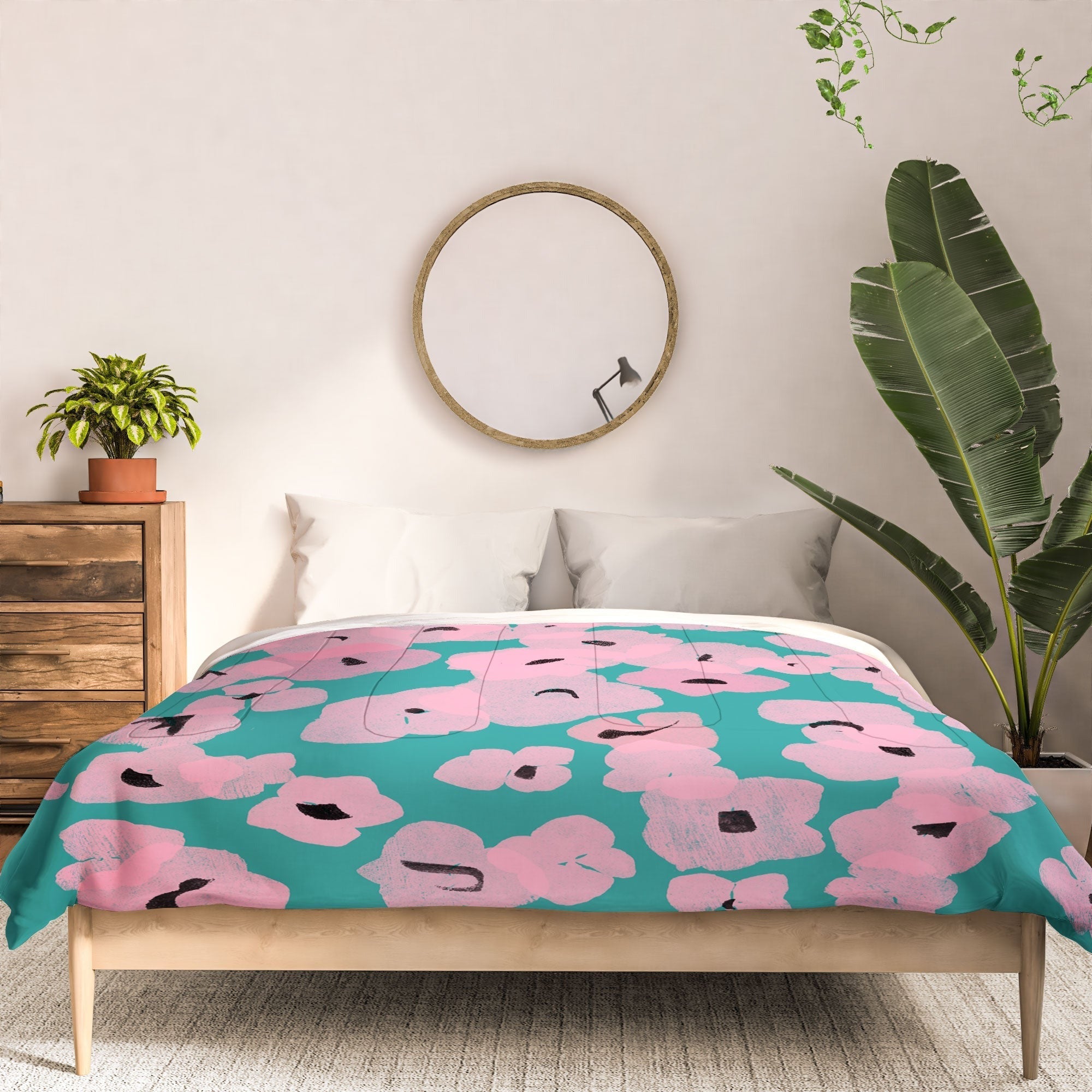 Garima Dhawan hydrangea 14 Comforter