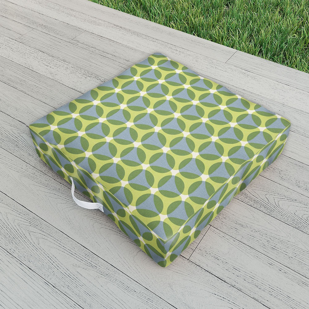 Marta Barragan Camarasa Stylish Retro Circle Outdoor Floor Cushion