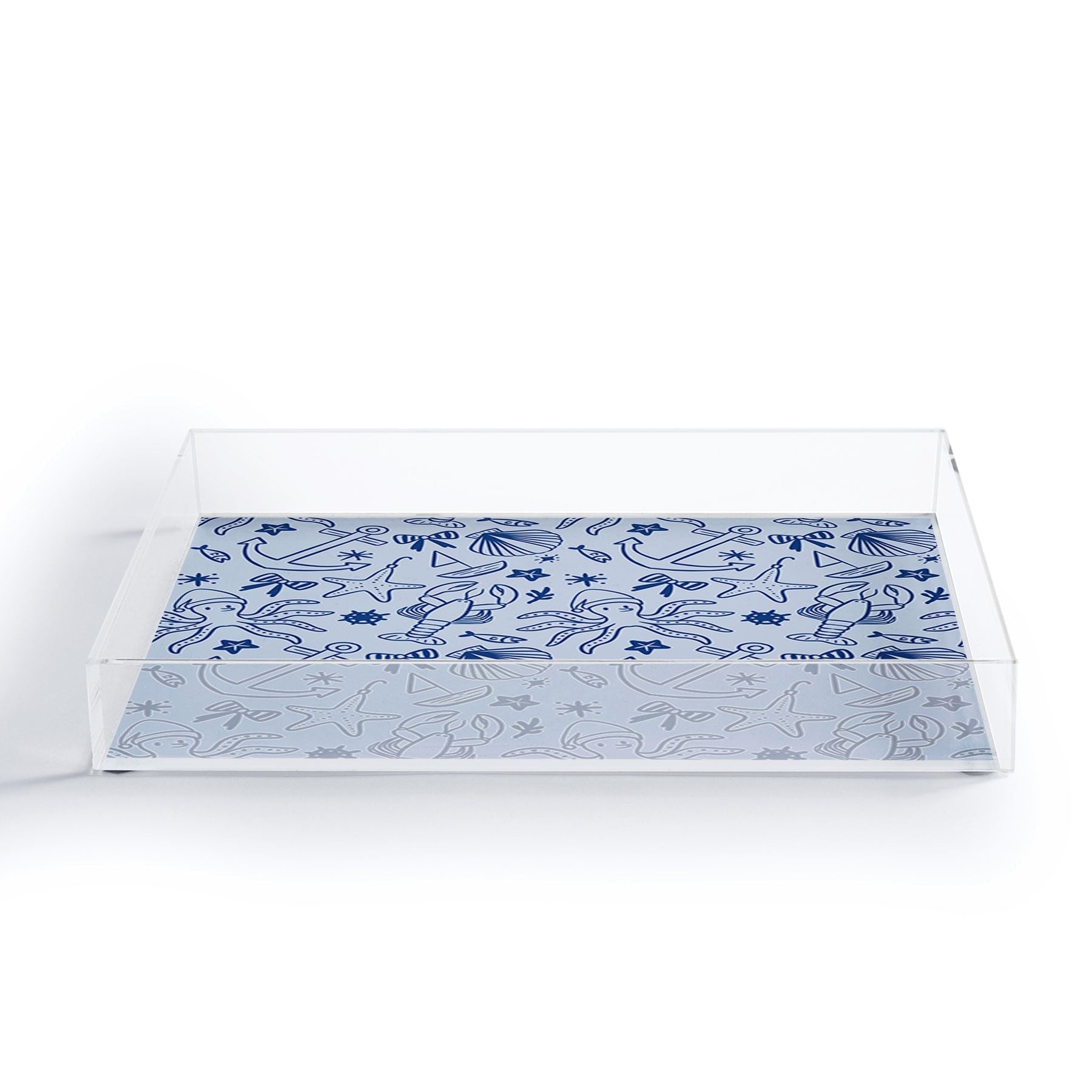Design by Spark Marine Christmas Holiday Acrylic Tray