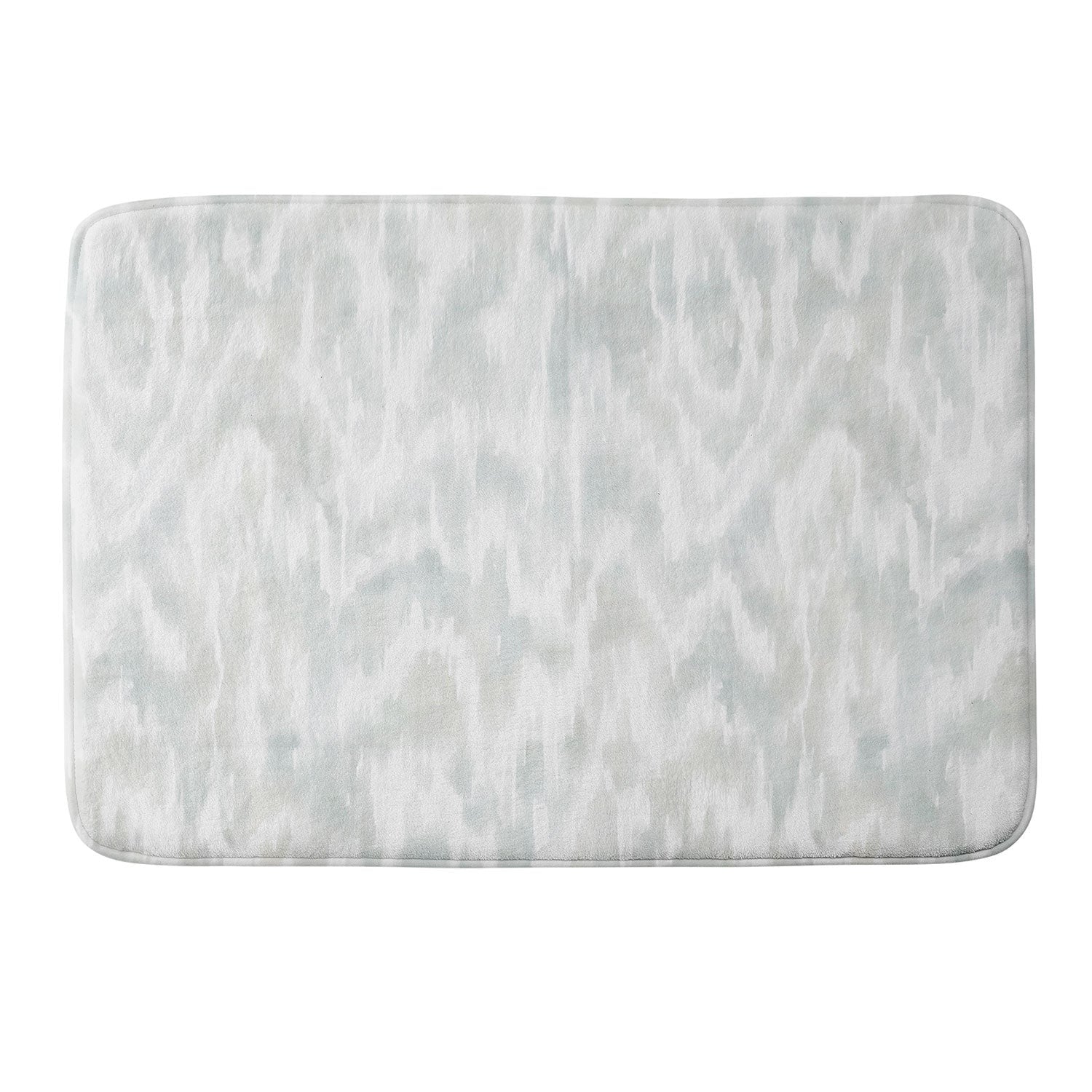 Jacqueline Maldonado Watercolor Wood Grain Memory Foam Bath Mat