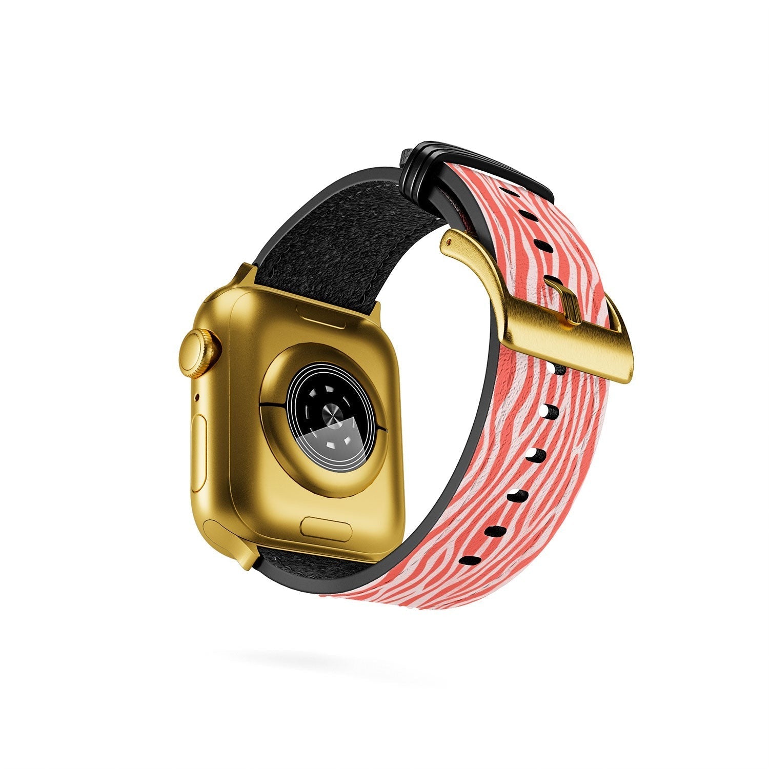 Avenie BR Red Zebra Stripe Apple Watch Band