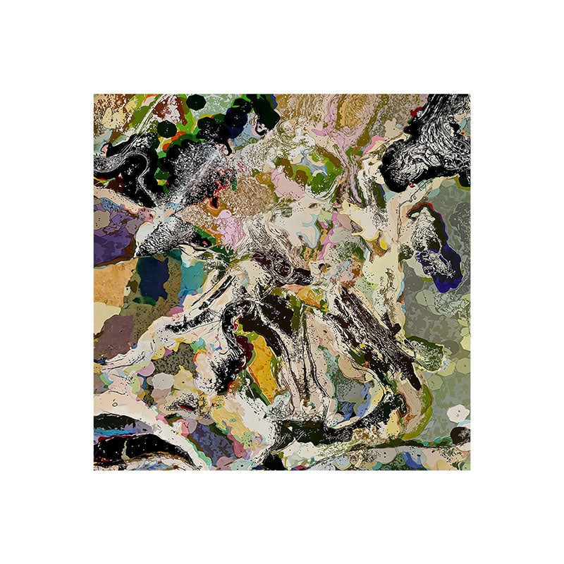 83 Oranges Echoes Beneath the Surface Art Print
