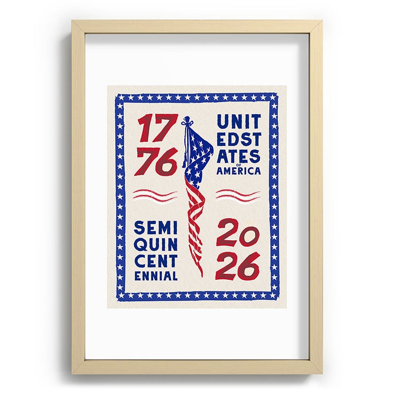 DENY Designs Retro 76 26 Recessed Framing Rectangle