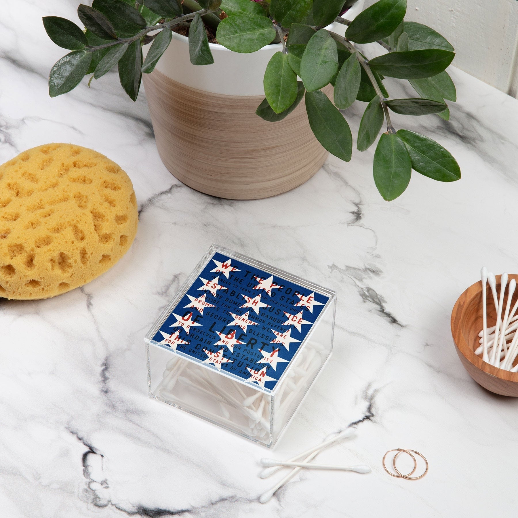 DENY Designs Starred Preamble Acrylic Box