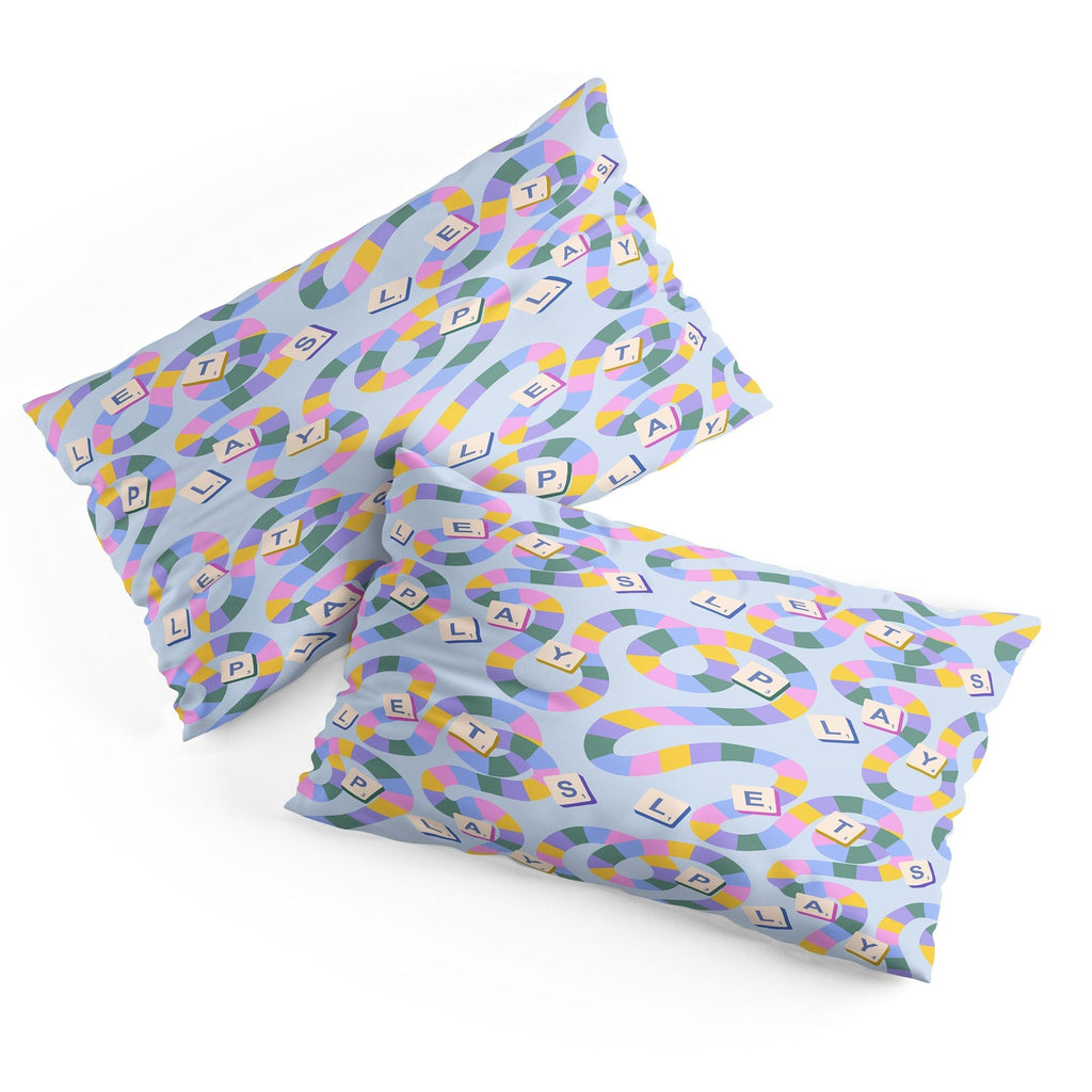 Design by Spark Scrabble Board Game Night Pillow Shams