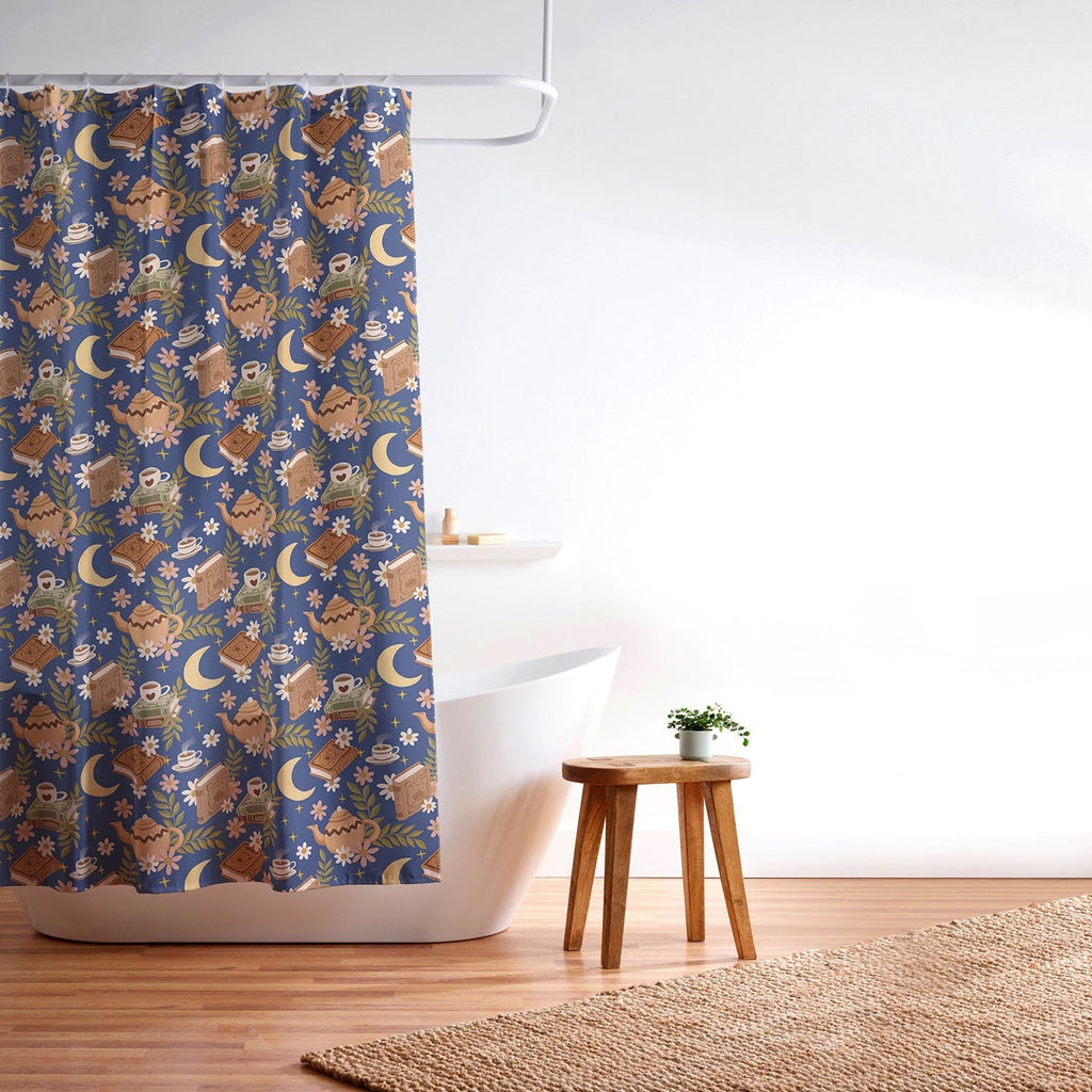Avenie Moonlit Reading Nook II Shower Curtain