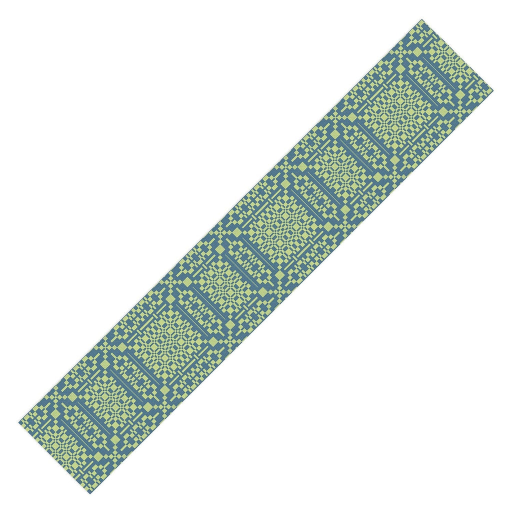 Marta Barragan Camarasa Nostalgic Grid Design Table Runner