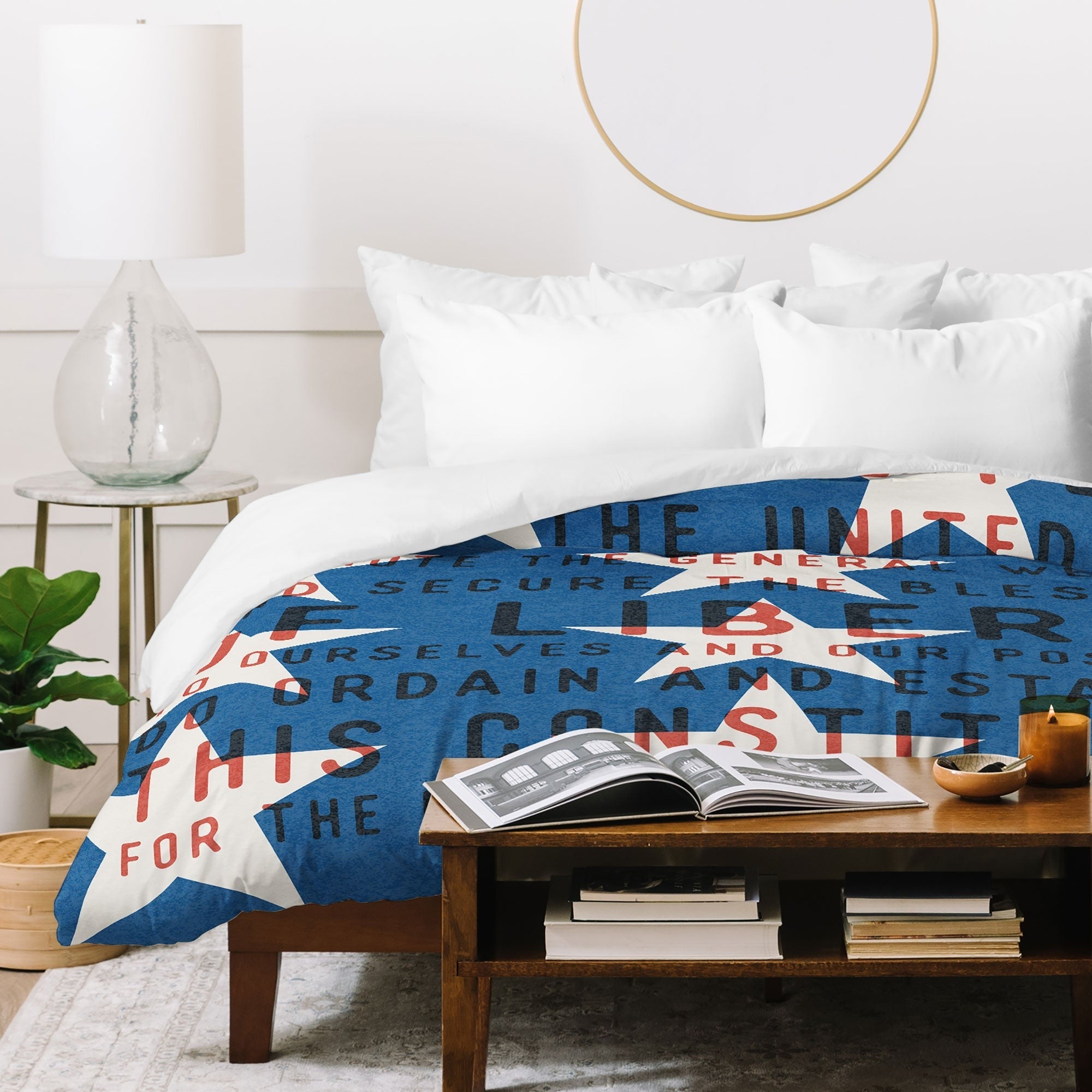 DENY Designs Starred Preamble Duvet Cover