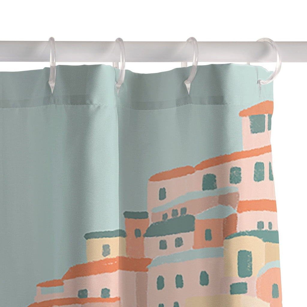 Valeria Frustaci Positano in Italy Shower Curtain