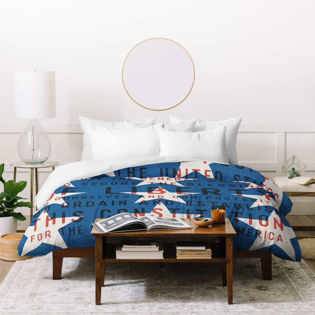 DENY Designs Starred Preamble Duvet Cover