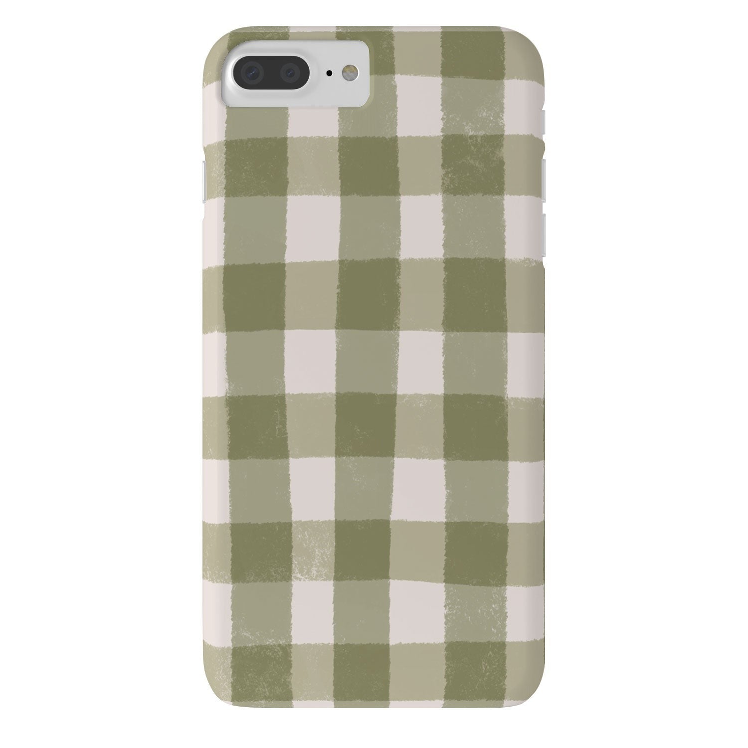 Menina Lisboa Rustic Green Plaid Phone Case